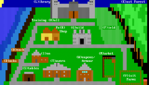 Farmers and Kings ANSI Door Game artwork